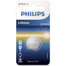 Philips CR2025/01B 3V Pila Lithium 1 PC
