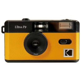 Kodak Ultra F9 Cámara Analógica de Carrete 31mm f/9 Amarilla