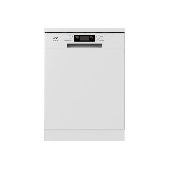 Svan SVJ606D 3ª Band + Cesto Lavavajillas 15C 6P 60cm Blanco