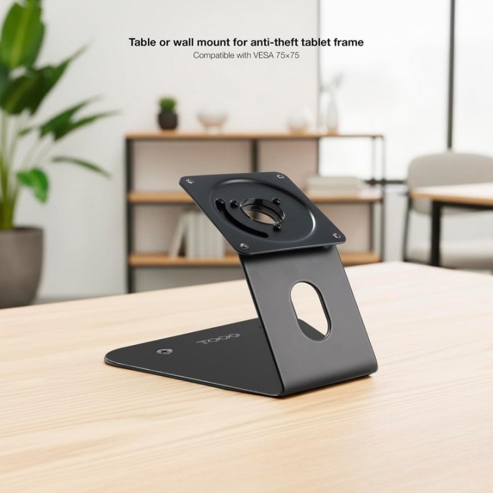 SOPORTE DE MESA TOOQ TQATWM3401-B PARA MARCO ANTIRROBO