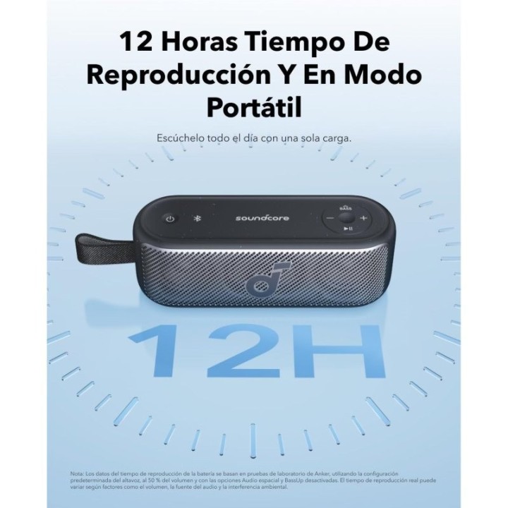 ALTAVOZ ANKER SOUNDCORE MOTION 100 20W BLUETOOTH BLACK