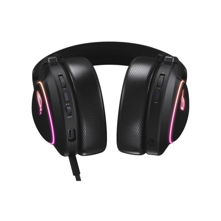 AURICULARES + MICROFONO ASUS GAMING ROG DELTA II INALAMBRICO BLACK