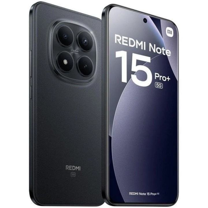 SMARTPHONE XIAOMI REDMI NOTE 15 PRO PLUS 6.83 8GB/256GB/200MP/NFC/5G BLACK