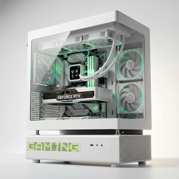 ORDENADOR GAMING N90 WHITE RGB I7 14700K/32 DDR5/2TB NVME/REF.LIQ/1050W/W11PRO