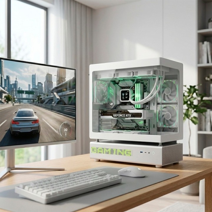 ORDENADOR GAMING N90 WHITE RGB I7 14700K/32 DDR5/2TB NVME/REF.LIQ/1050W/W11PRO