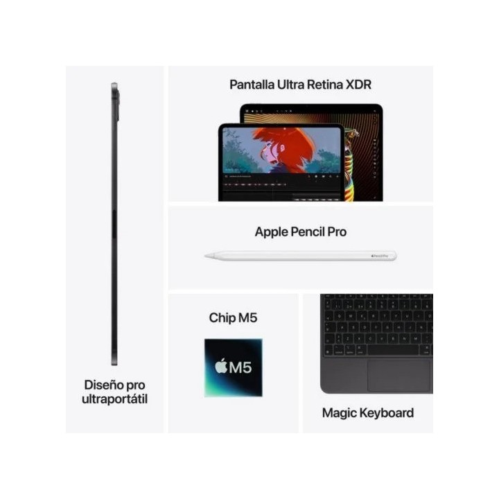 IPAD PRO APPLE 2025 7TH 2025 13 M5/512GB WIFI SILVER