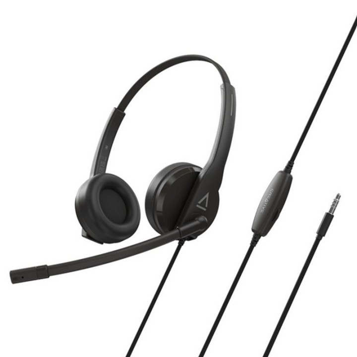 AURICULARES + MICROFONO CREATIVE HEADSET HS-230 USB/JACK BLACK