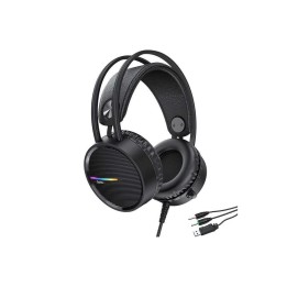 Auricular Hoco W100 Auricular Gaming con Micrófono y conexión USB y Jack