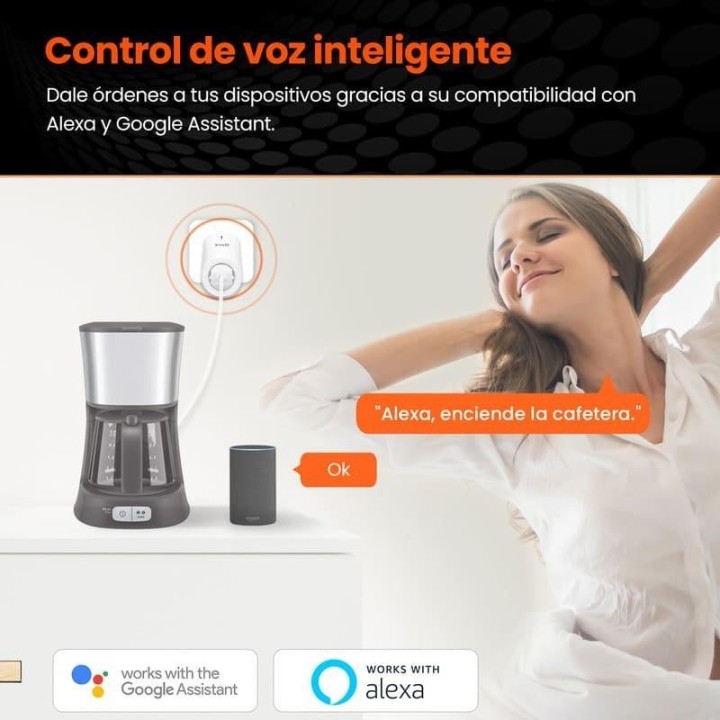 ENCHUFE INTELIGENTE TENDA SP3 WIFI 2.4GHZ ( PACK 4 UNIDADES )