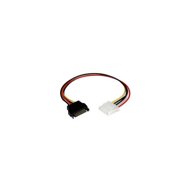 StarTech.com LP4SATAFM12 Cable Adaptador de Alimentación SATA a LP4 - Hembra a Macho -  Multicolor