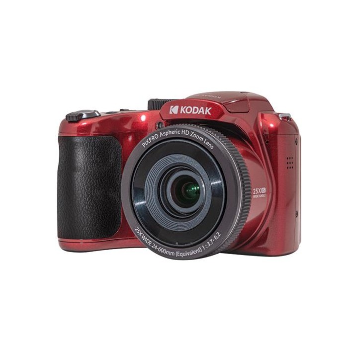 Kodak Pixpro AZ425 Cámara Digital 20Mp y 42x Zoom Roja + Funda de Regalo
