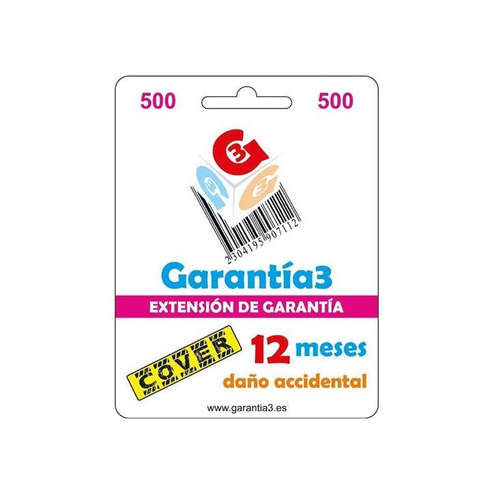 BC SEGURO COVER 1 AÑO G3CES-500
