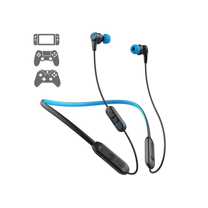 Auricular JLAB Play Gaming Earbuds Bluetooth Baja Latencia Negro
