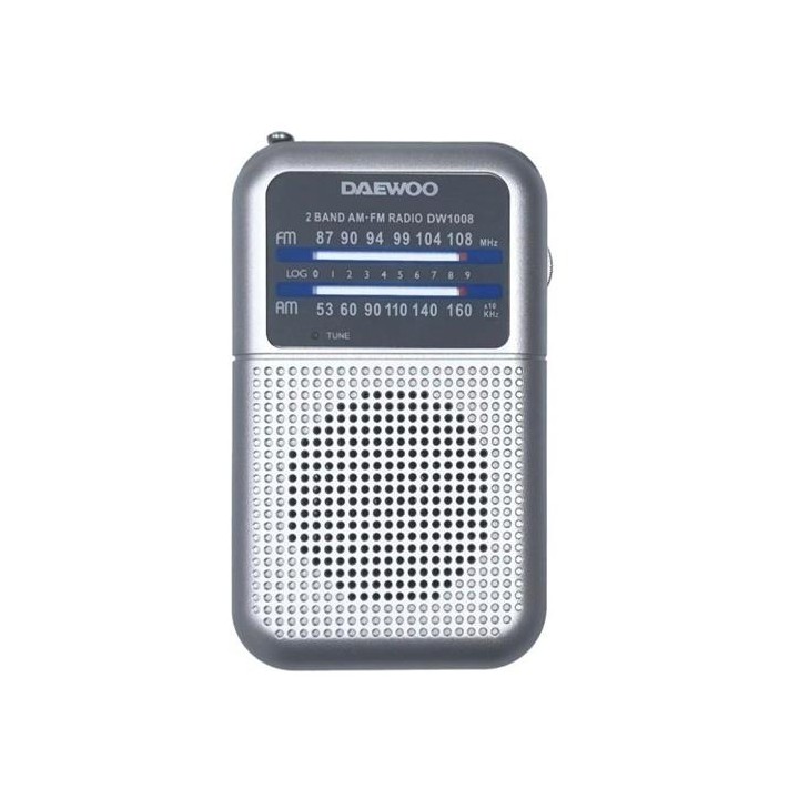 Daewoo DW1008SL Radio AM/FM Plata