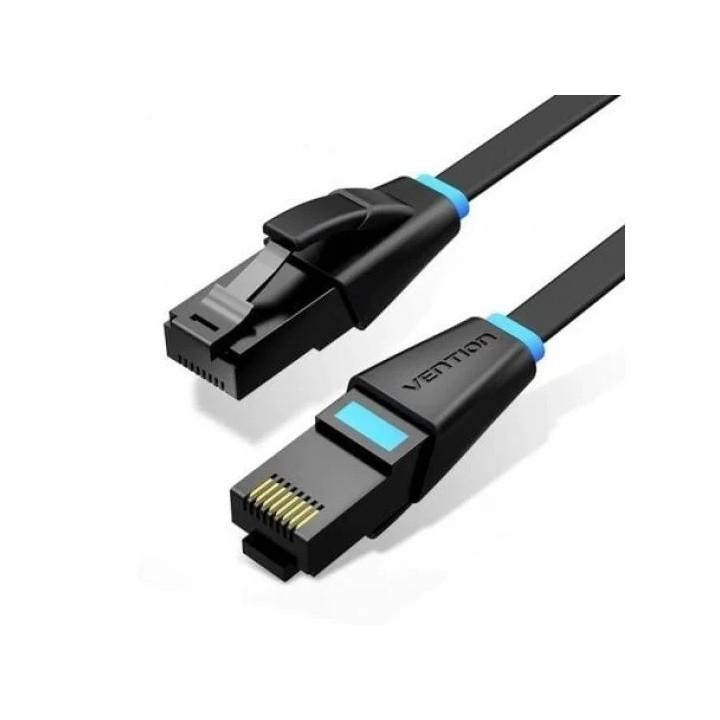CABLE DE RED CAT.6A UTP 2M VENTION PLANO BLACK