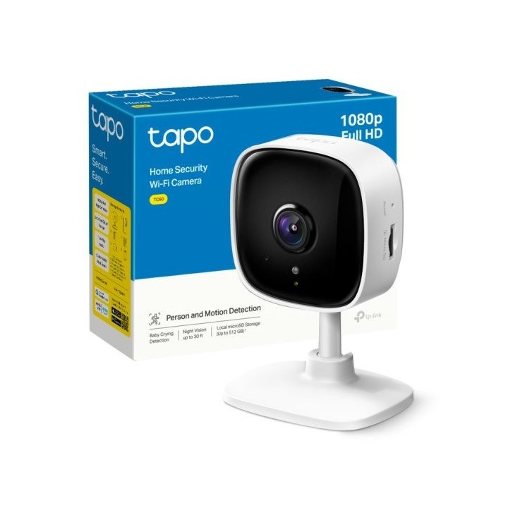 CAMARA IP TP-LINK TAPO TC60 WIFI FULL HD INTERIOR