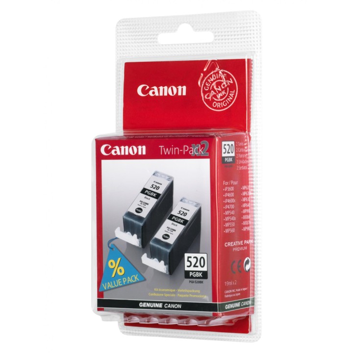 CARTUCHO CANON 2932B012 PGI-520BK NEGRO