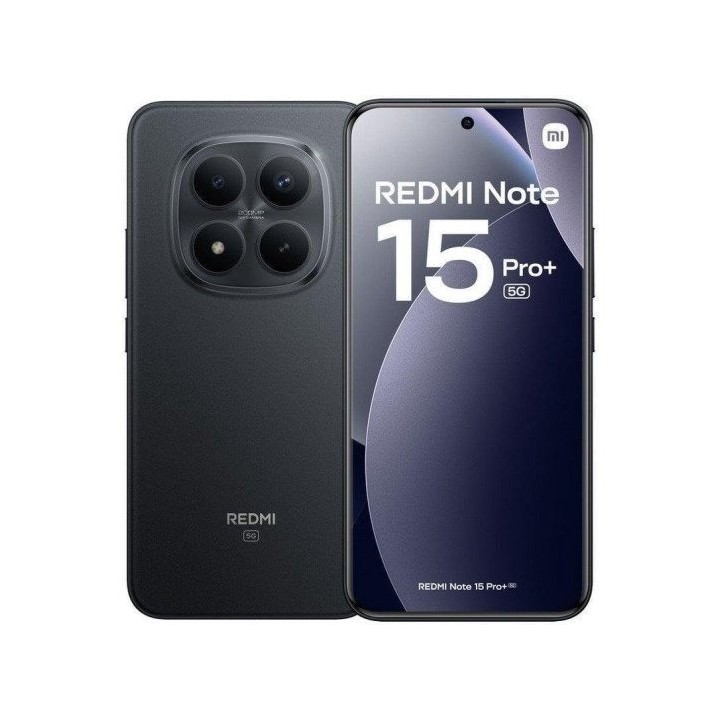 SMARTPHONE XIAOMI REDMI NOTE 15 PRO PLUS 6.83 12GB/512GB/200MP/NFC/5G BLACK