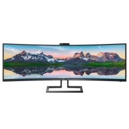 MONITOR PHILIPS 49 DUAL QHD MULTIMEDIA REG ALTURA CURVO HDMI DP BLACK