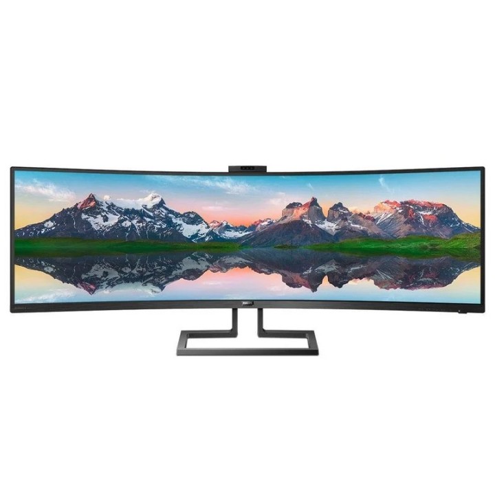 MONITOR PHILIPS 49 DUAL QHD MULTIMEDIA REG ALTURA CURVO HDMI DP BLACK