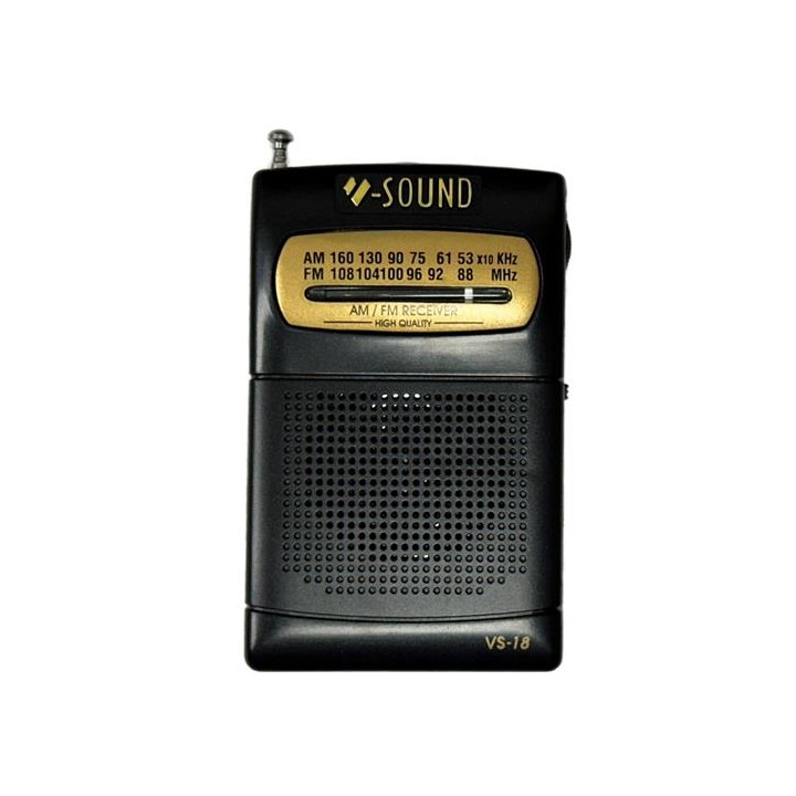 SOUND VS-18 RADIO PORTÁTIL AM-FM