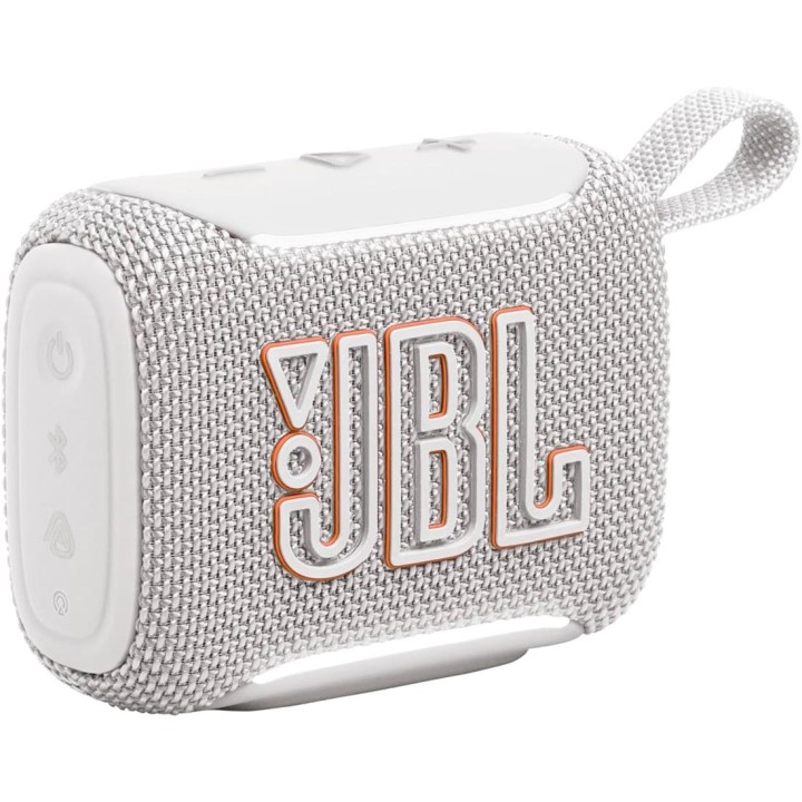 Jbl GO5 Altavoz Bluetooth con Auracast y Luces Led Blanco