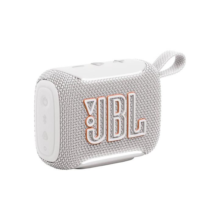 Jbl GO5 Altavoz Bluetooth con Auracast y Luces Led Blanco