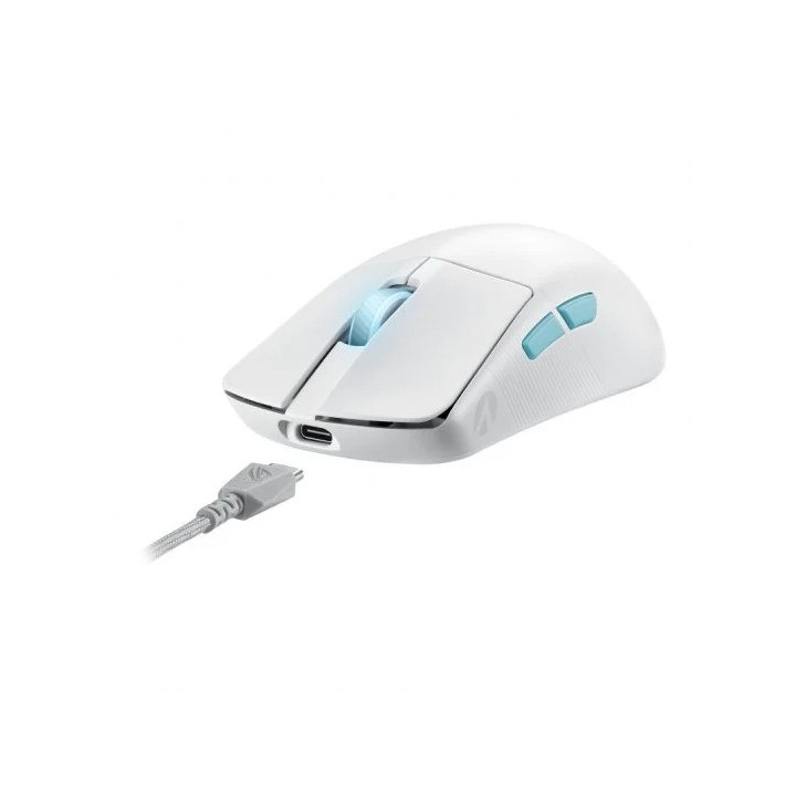 RATON ASUS GAMING ROG HARPE ACE AIM LAB EDITION INALAMBRICO WHITE