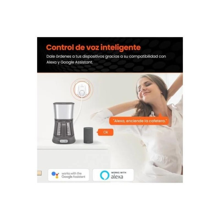 ENCHUFE INTELIGENTE TENDA SP6 WIFI 2.4GHZ ( PACK 2 UNIDADES )