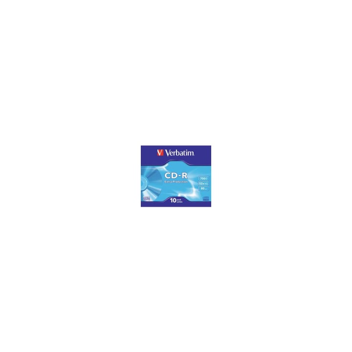 CD-R VERBATIM 10 UNIDADES 700MB 52x 43415