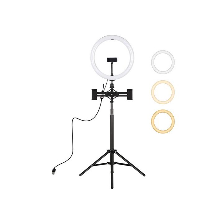 Puluz PKT3062B Aro de Luz 30cm con 3 tonos y Trípode de 1.65cm