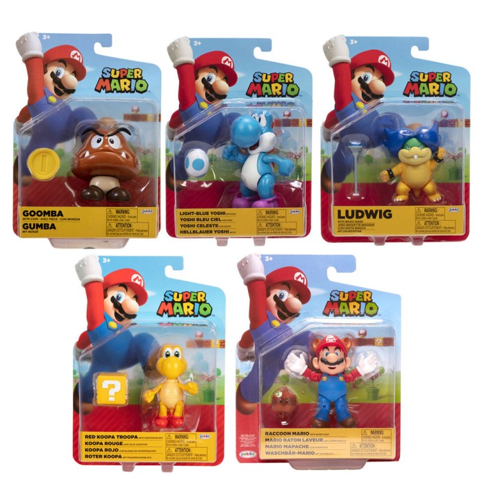 Figura Super Mario Super Mario Nintendo 10cm surtido