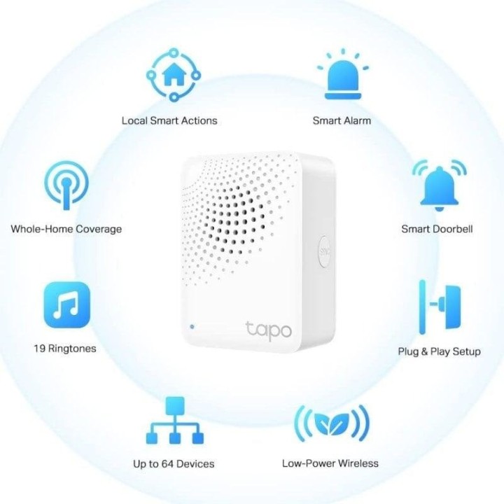 HUB INFRARROJOS TP-LINK TAPO H110 WIFI SIRENA