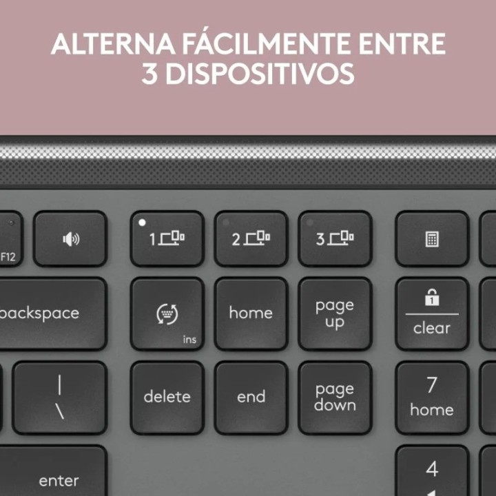 TECLADO LOGITECH K950 WIRELESS BLUETOOTH BLACK