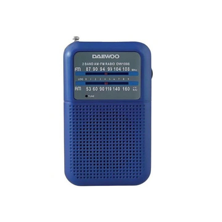 Daewoo DW1008BL Radio Portátil AM/FM Azul