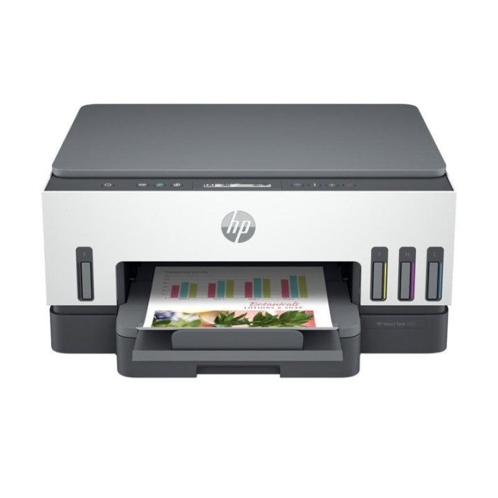 IMPRESORA HP SMART TANK MULTIFUNCION 7008 COLOR WIFI DUPLEX WHITE/BLUE
