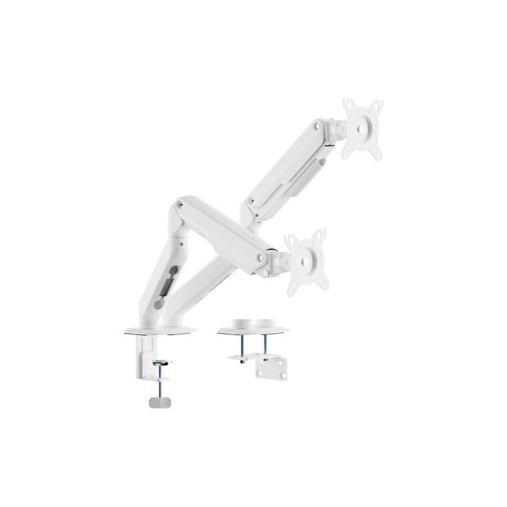 SOPORTE DE MESA TV/MONITOR AISENS 17 - 32 2 BRAZOS GIRATORIO/INCLINABLE HASTA 9KG WHITE
