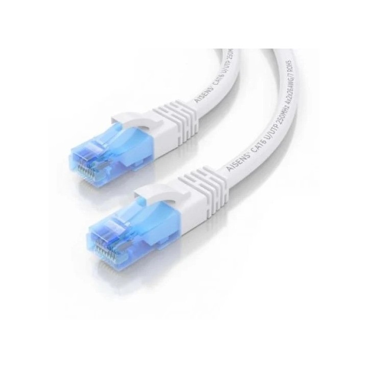 CABLE DE RED CAT.6 UTP 1.5M AISENS WHITE