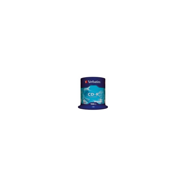 CD-R VERBATIM 100 UNIDADES 700MB 48x 43411