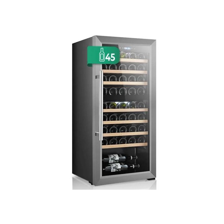 Svan SVN4500D Vinoteca 127L 45 Botellas G Negro Puerta