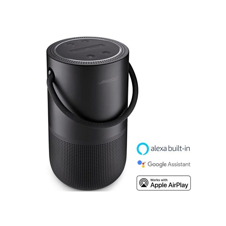 Bose Portable Smart Speaker Altavoz Portátil Bluetooth y Wifi con Alexa Negro