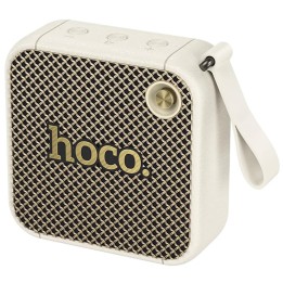 Hoco HT1 Altavoz Bluetooth Retro 8W con Entrada USB Blanco