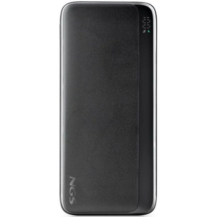 POWERBANK NGS QUIZ20 10000MAH 22.5W USB-A/USB-C LED BLACK