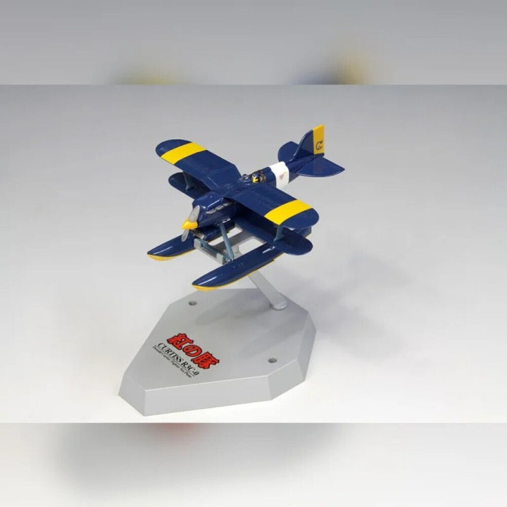 Maqueta Model Kit Curtiss R3C-0 Seaplane Porco Rosso
