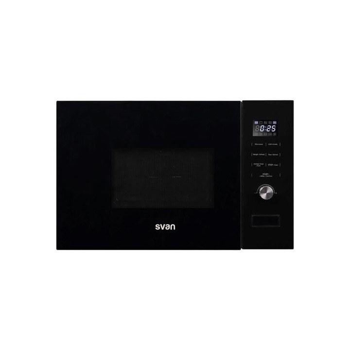 Svan SMWI2800DGN 20L Microondas C/Grill Cristal Negro Dig Integracion Inox