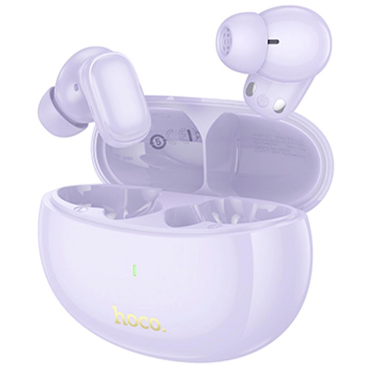 Hoco EQ17 Auricular Inalámbrico con Cancelación de Ruido Taro Purple