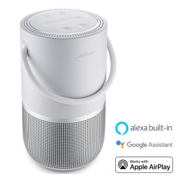 Bose Portable Smart Speaker Altavoz Portátil Bluetooth y Wifi con Alexa Plata