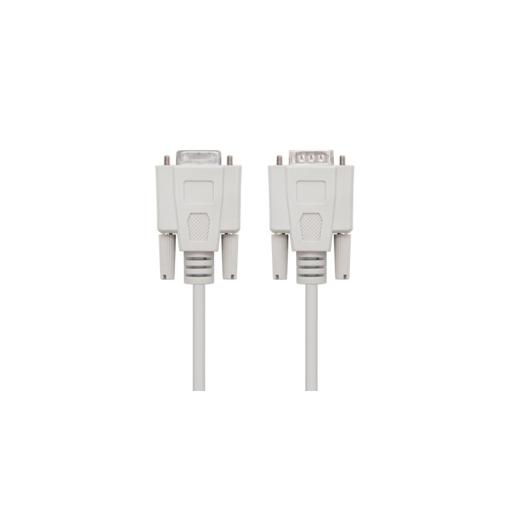 Nanocable CABLE SERIE RS232 DB9/M-DB9/H 1.8 M