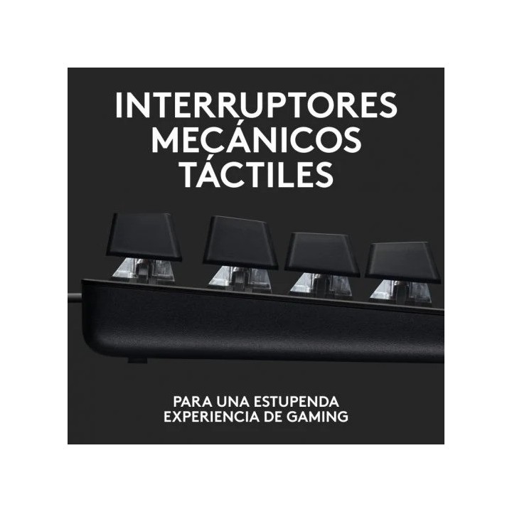 TECLADO GAMING LOGITECH G413 TKL USB RGB MECANICO