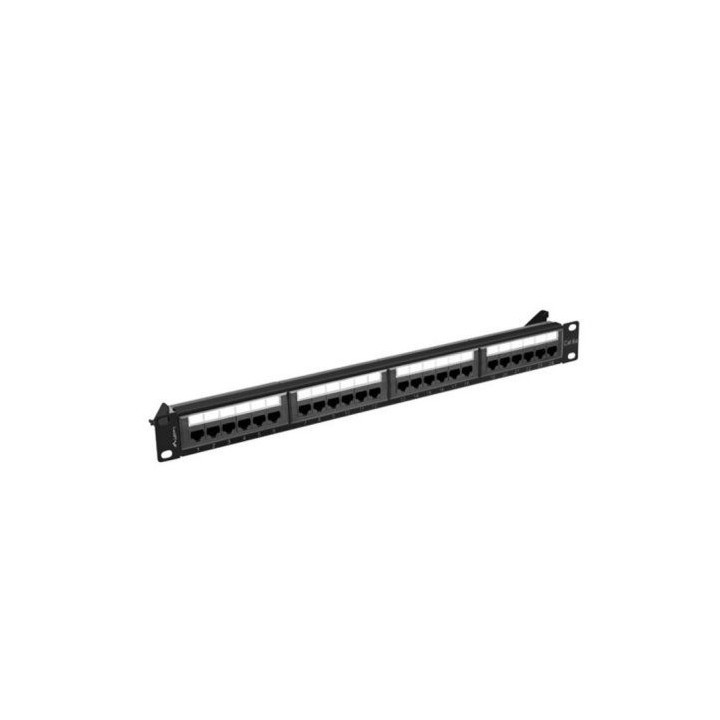 PATCH PANEL LANBERG 19 24 PUERTOS 1U CAT 6A UTP